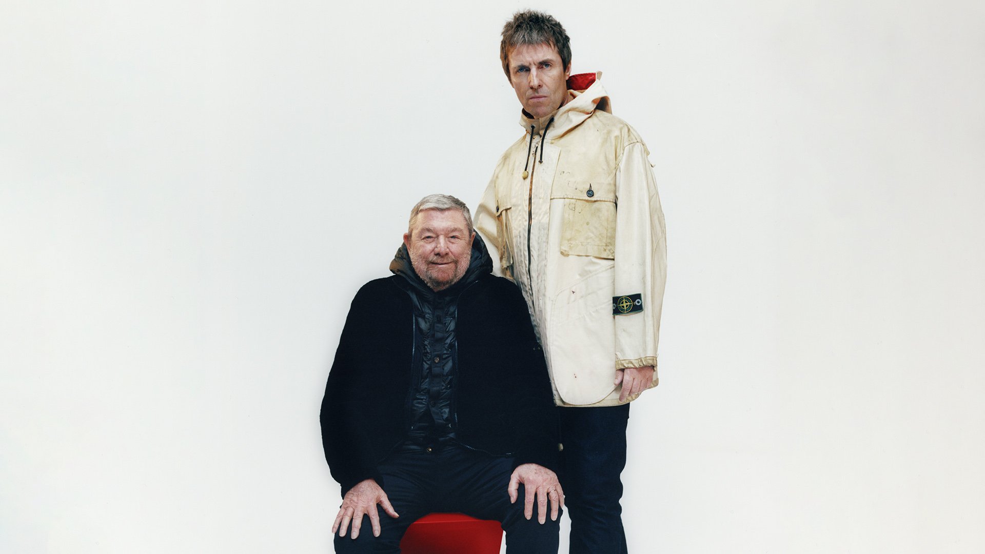 Stone Island books: Liam Gallagher and Carlo Rivetti